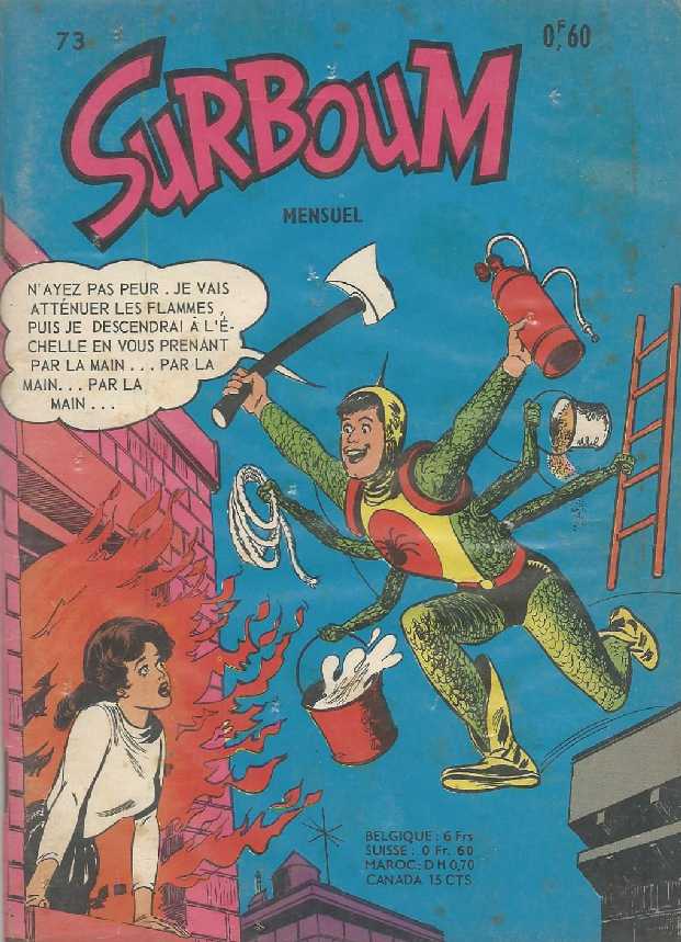 Scan de la Couverture Surboum n 73